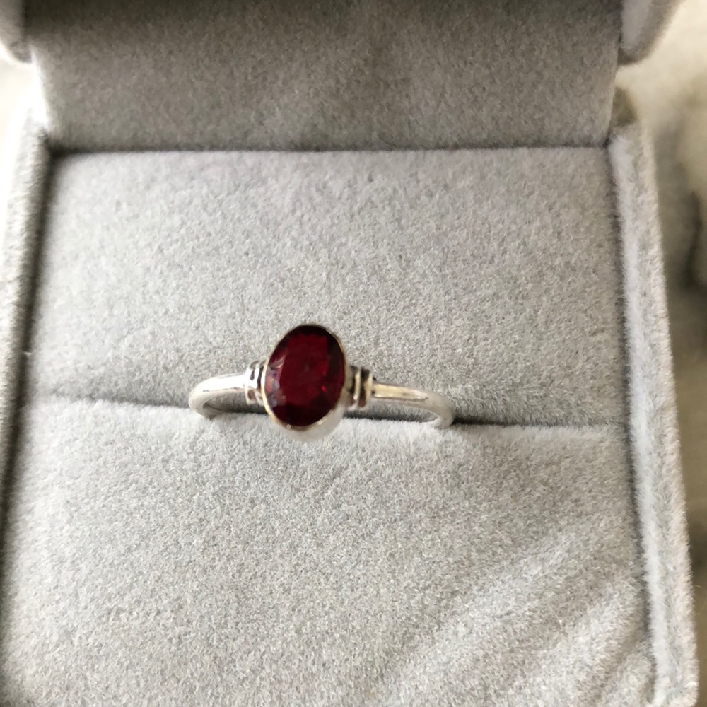 New Ring Gemstones 925 Sterling Silver